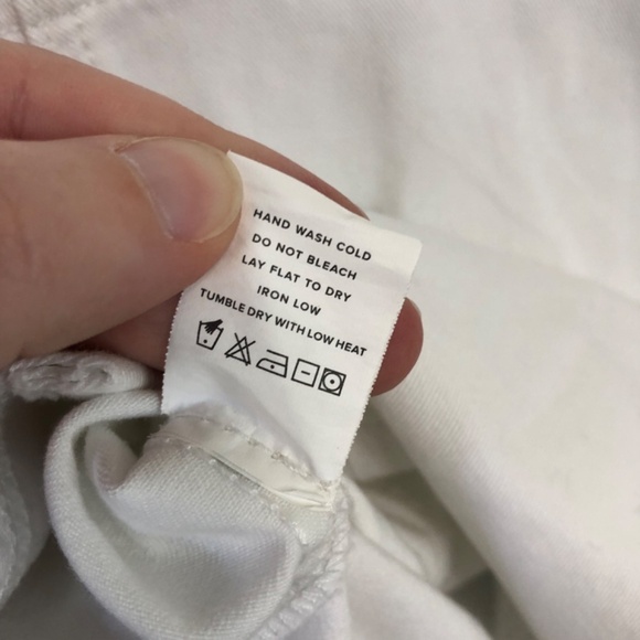 Superdown New Holland Denim Dress White Button Front Small - Picture 11 of 15